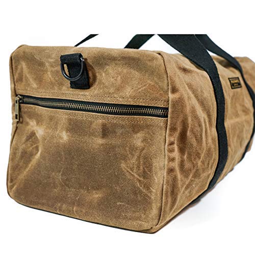 Readywares Waxed Canvas Duffel Bag (20", Tan)